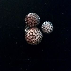 This beautiful unique ring is a show stopper and it is vintage